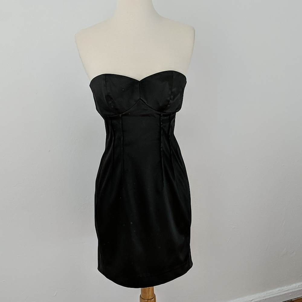 Strapless Black Dress